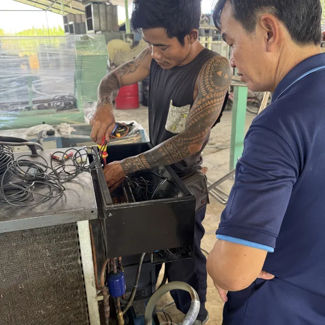 บริการซ่อมและบำรุงรักษาตู้ไฟงานชุบโดยทีมช่างศรีวิชัยโลหะกิจ