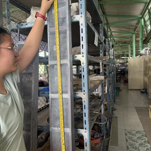 คลังสินค้าอุปกรณ์งานชุบและอะไหล่โรงชุบที่ศรีวิชัยโลหะกิจ